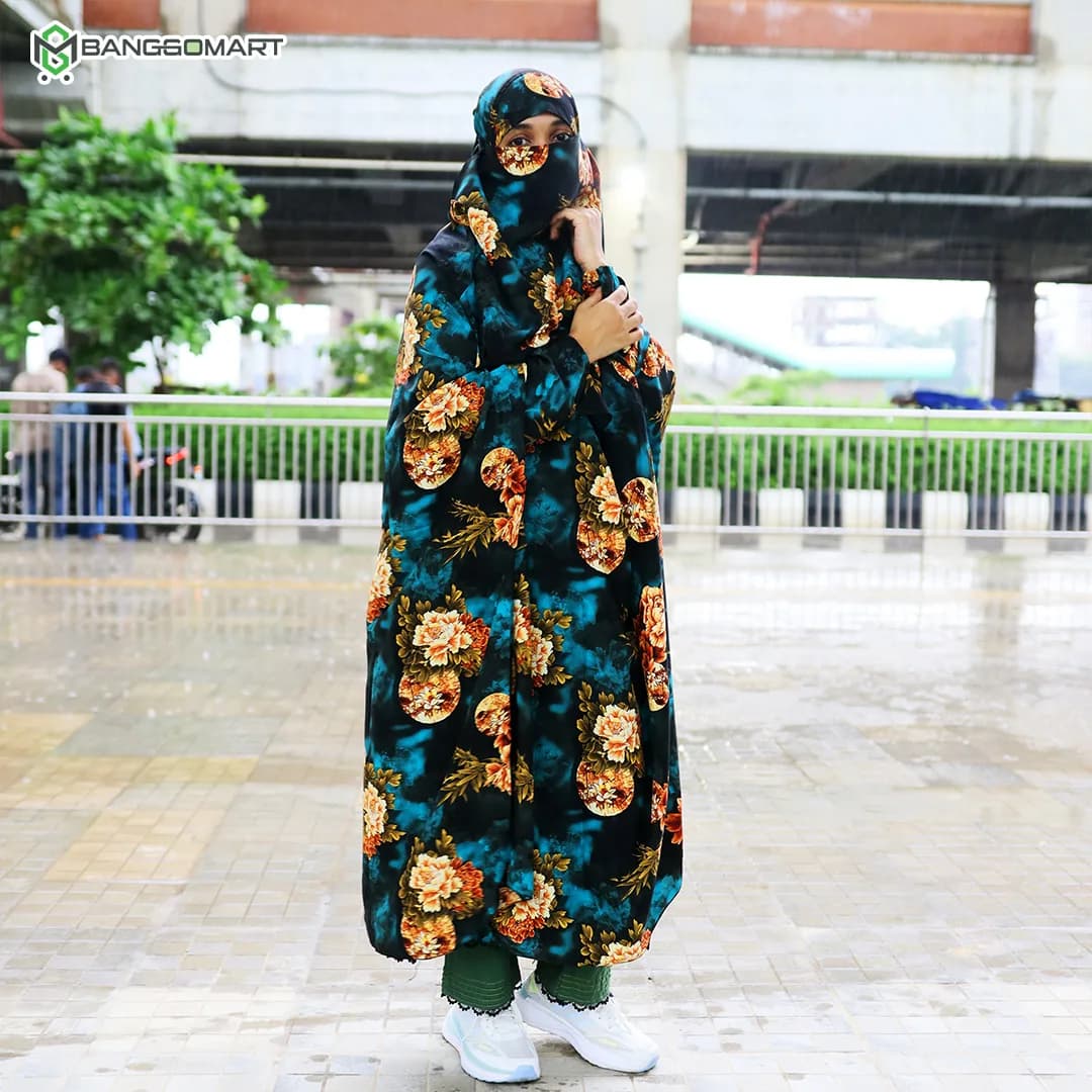 দুবাই চেরী কাপড়ের সিঙ্গেল লং খিমার (CK-51)