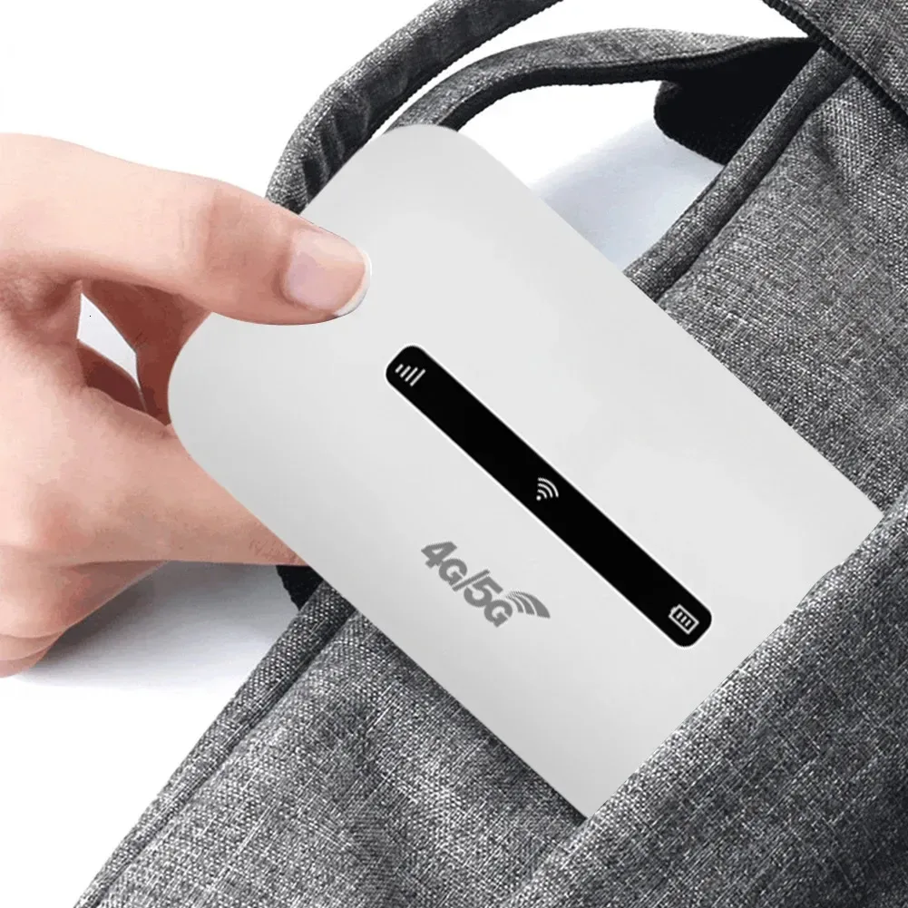 Wireless Mobile WiFi Pocket Router 300Mbps 4G-5G High-Speed Connectivity