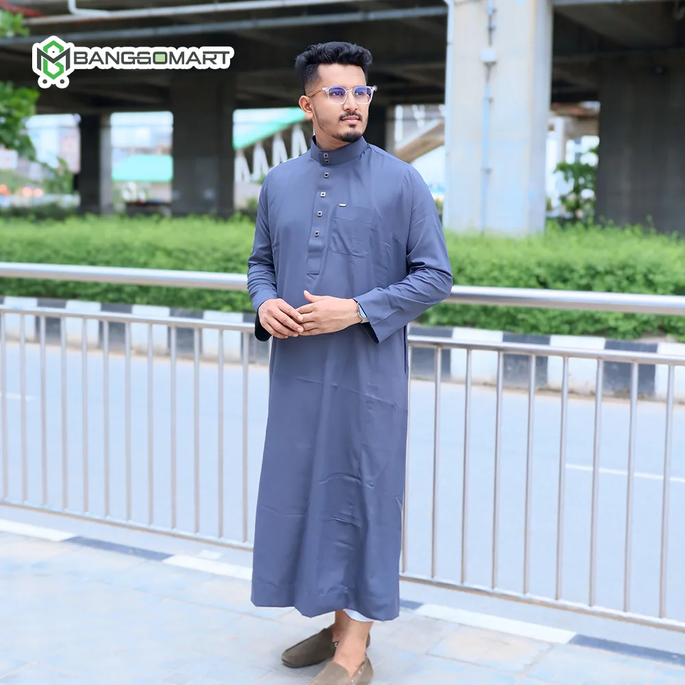 Al Aseel Premium Jubba Ash Color (Code - A103)